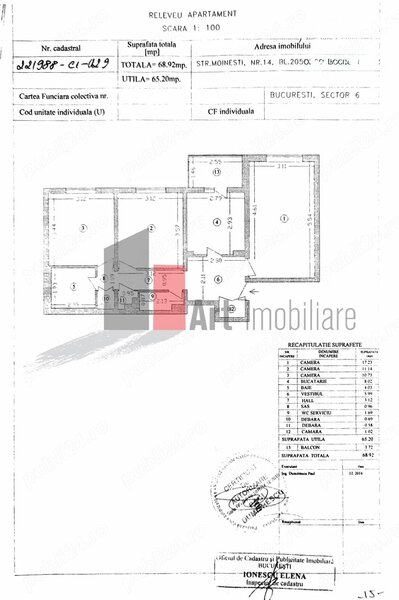 Gorjului 5 min., parcul Liniei, faza 3, 4 min., apartament 3 camere, 70 mp,